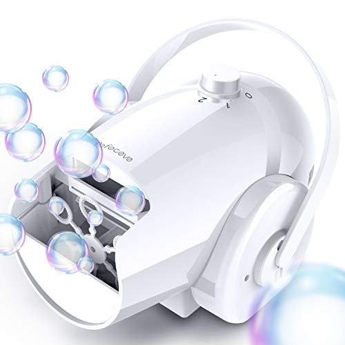 Bubble Machine Automatic Bubble Blower - Portable Bubble Maker for...
