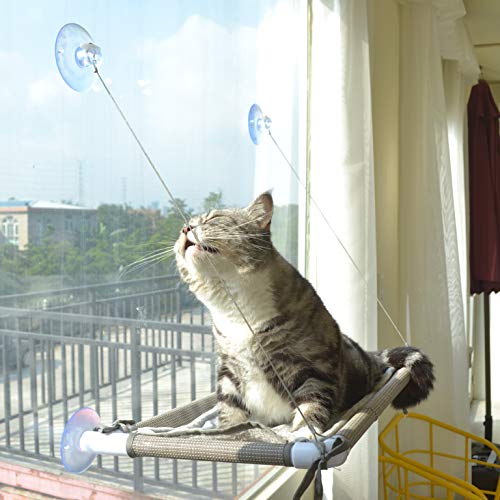 Cat Bed Window, Cat Window Hammock Window Perch, Safety Cat Shelve...