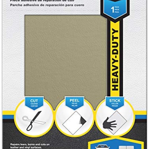 Pelle Patch - Leather & Vinyl Adhesive Repair Patch - 25 Colors Av...