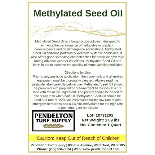 Pendelton Turf Supply Methylated Seed Oil | A Nonionic Adjuvant fo...