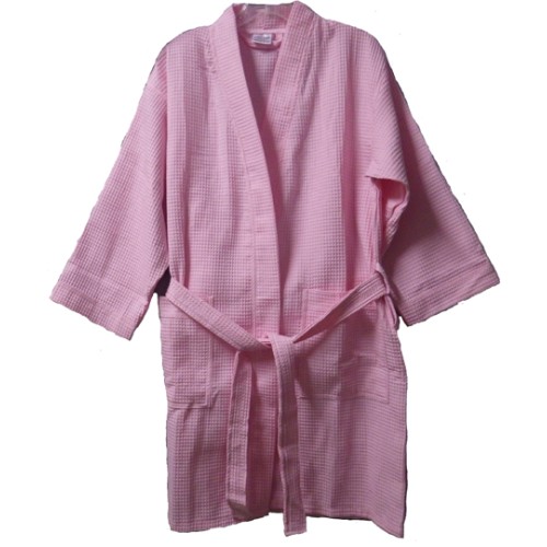 Pendergrass 36 Length Waffle Robe, Pink, Junior Size 0-5
