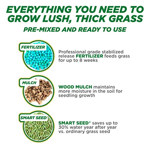 Pennington 100522284 One Step Complete Bare Spot Repair Grass Seed...