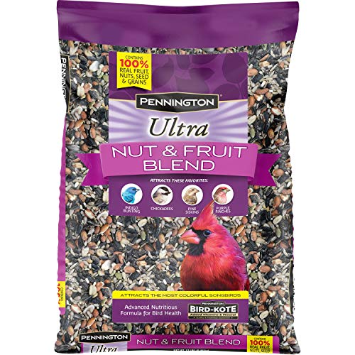Pennington Pack of 2 Ultra Fruit & Nut Blend Wild Bird Seed and Fe...