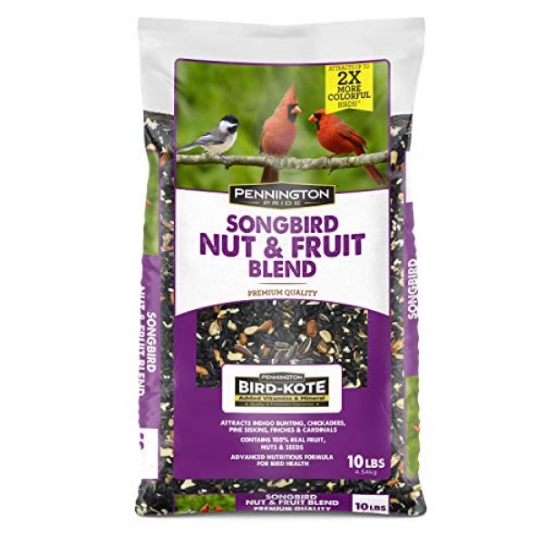 Pennington Pride Songbird Nut & Fruit Blend Wild Bird Seed
