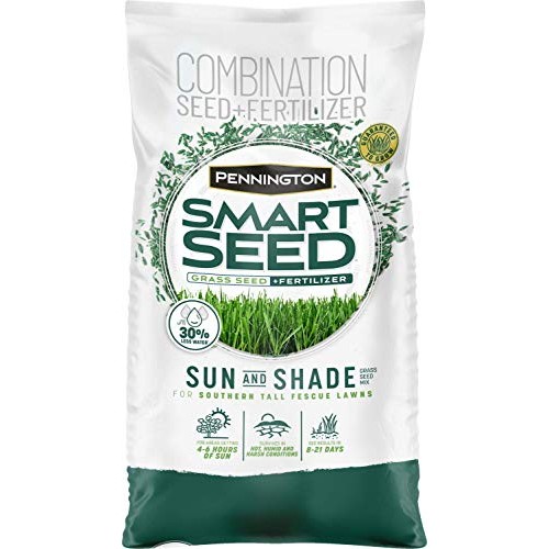Pennington Smart Seed Southern Sun and Shade Grass Seed and Fertil...