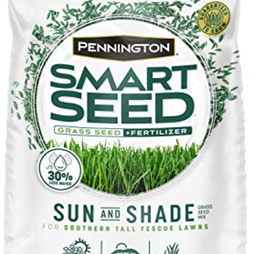 Pennington Smart Seed Southern Sun and Shade Grass Seed and Fertil...