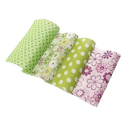 Penta Angel 50 Pieces Color Precut Cotton Squares Quilting Printed...