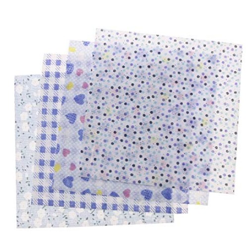 Penta Angel 50 Pieces Color Precut Cotton Squares Quilting Printed...