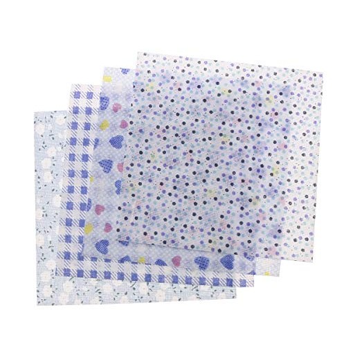 Penta Angel 50 Pieces Color Precut Cotton Squares Quilting Printed...