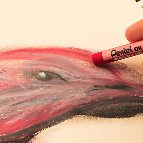 Pentel Arts Oil Pastels, 50 Color Set PHN-50