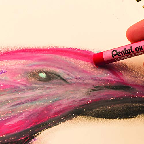 Pentel Arts Oil Pastels, 50 Color Set PHN-50