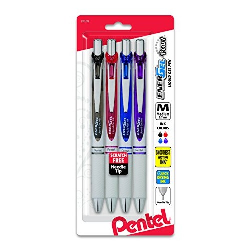 Pentel EnerGel Pearl Deluxe RTX Retractable Liquid Gel Pen, 0.7mm,...