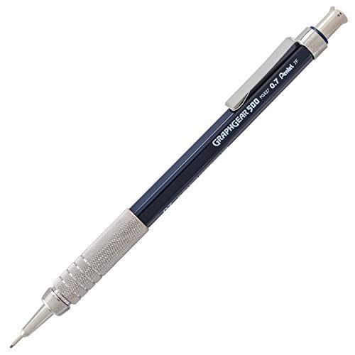 Pentel GraphGear 500 Automatic Drafting Pencil, Blue PG527C