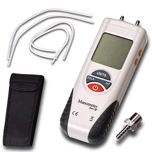Perfect-Prime AR1890 Professional Digital Air Pressure Meter & Man...