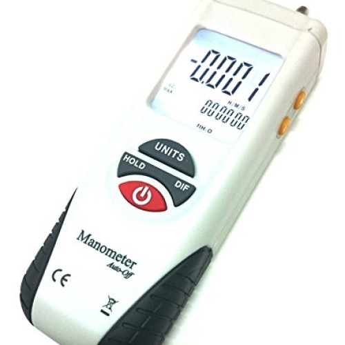 Perfect-Prime AR1890 Professional Digital Air Pressure Meter & Man...