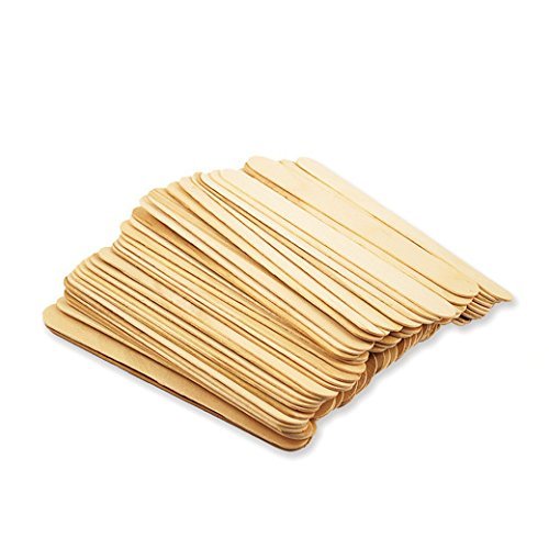 6 Jumbo Wooden Craft Sticks - Pack of 100ct