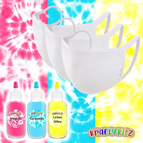 Perfect Stix Tie Dye Mask Kit - DIY Back to School Tie Dye Masks, ...