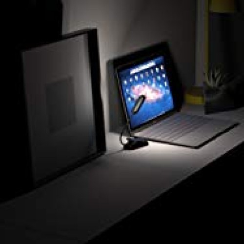 Book Light, PERFECTDAY 12 LED USB Rechargeable Reading Light with ...