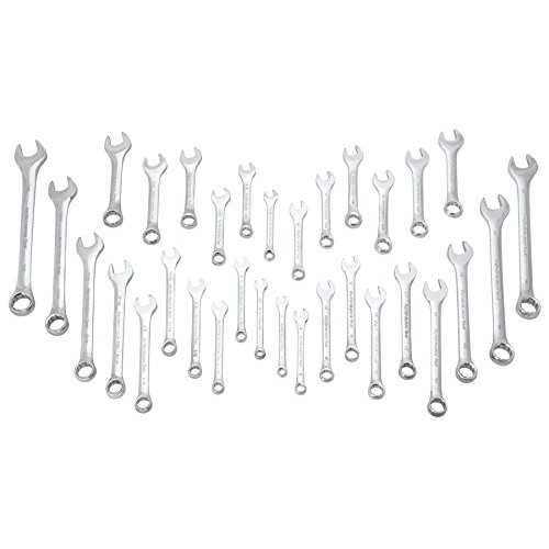 Performance Tool 32pc SAE & MET W1099 32-Piece SAE and Metric Set ...