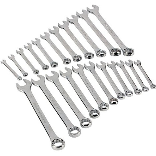 Performance Tool W1099 22-Piece SAE and Metric Wrench Set | Premiu...