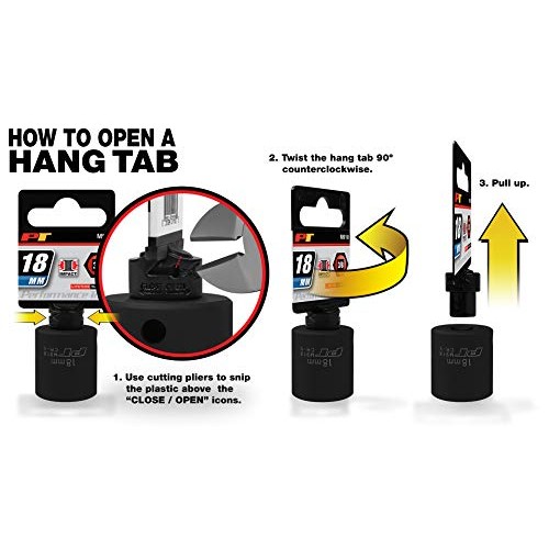 Performance Tool W2034 36 Heavy Duty Black Oxide Finish Pry Bar