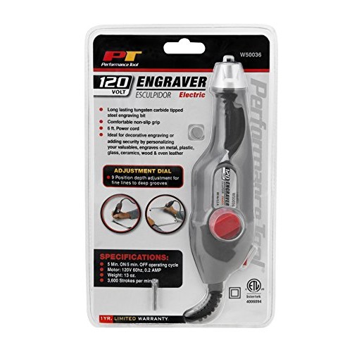 Performance Tool W50036 120V Corded Electric Engraver Tool