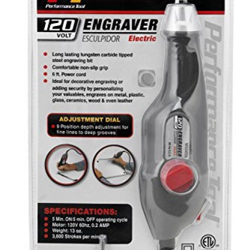Performance Tool W50036 120V Corded Electric Engraver Tool