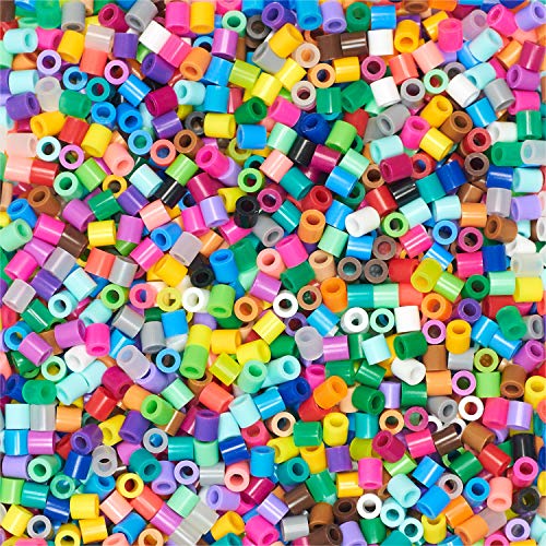 Perler Beads Bulk Assorted Multicolor Fuse Beads for Kids Crafts, ...
