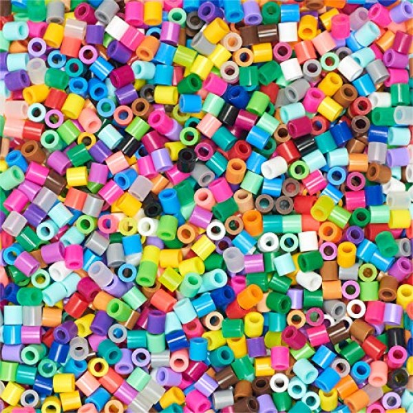 Perler Beads Bulk Assorted Multicolor Fuse Beads for Kids Crafts, ...