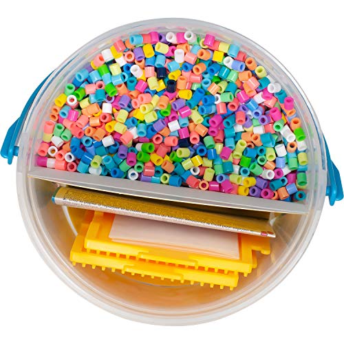 Perler Tie Dye Colors Beads Bucket Kit, 5000pcs