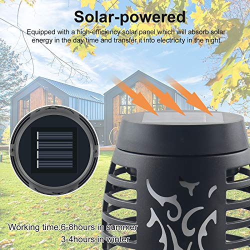 Permande 16 Pack Upgraded Solar Lights Outdoor, Mini Solar Torch L...