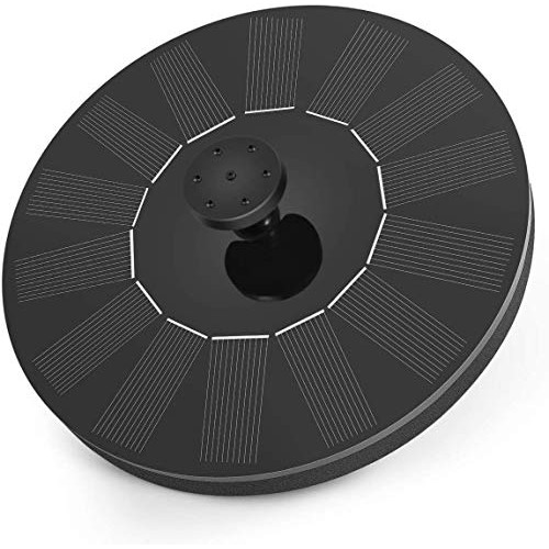 Solar Fountain Pump, Free Standing 1.4W Bird Bath Fountain Pump fo...