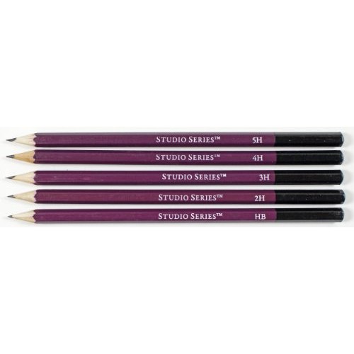 Studio Series 25-Piece Sketch & Drawing Pencil Set Artists Penci...