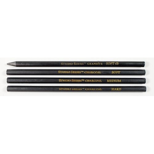 Studio Series 25-Piece Sketch & Drawing Pencil Set Artists Penci...