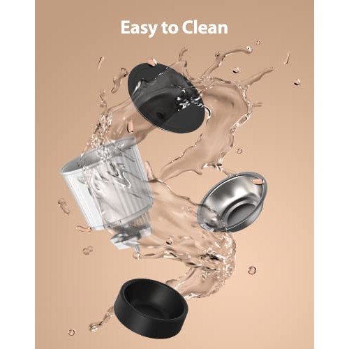 Petory Timed Automatic Cat Feeders - 4L Programable Dry Food Dispe...