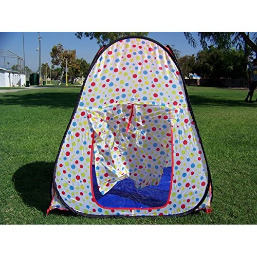 Petra Boys and Girls Polka Dot Tunnel Play Tent. Indoor, Outdoor, ...