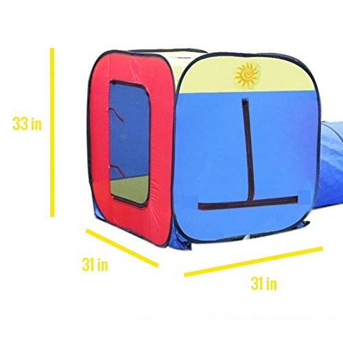 Petra Kids Tunnel Play Tent. Indoor, Outdoor, Play Ground or Room...