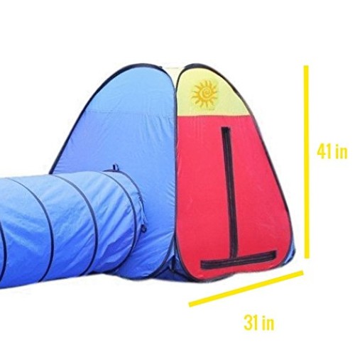 Petra Kids Tunnel Play Tent. Indoor, Outdoor, Play Ground or Room...