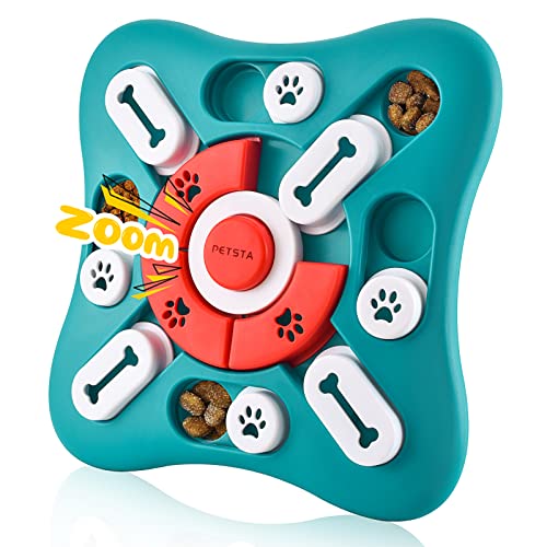 Dog Puzzle Toys, Squeaky Treat Dispensing Dog Enrichment Toys for ...