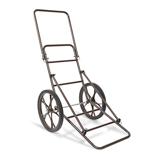 PEXMOR Folding Deer Cart, 500lbs. Capacity Game Hauler Utility, Ge...