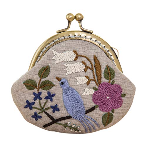 Peyan Embroidery Starter Kit DIY Handmade Coin Purse Wallet Making...