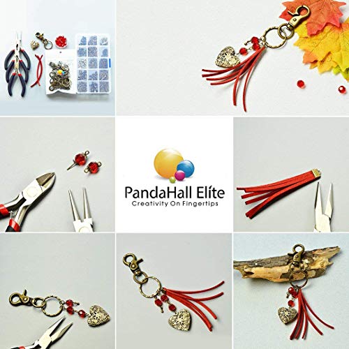 PandaHall Elite 10 Pieces Iron Lobster Claw Clasps Swivel Lanyards...