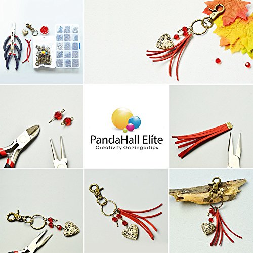 PandaHall Elite 100 Pieces Iron Lobster Claw Clasps Swivel Lanyard...