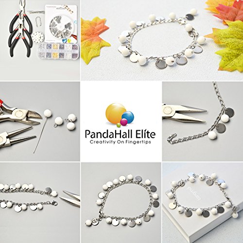 PandaHall Elite 120 Pcs 304 Stainless Steel Flat Blank Stamping Ta...