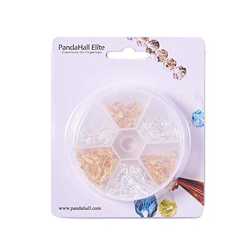 PandaHall Elite 120 Pieces Pinch Clip Bail Clasp Dangle Charm Bead...