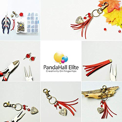 PandaHall Elite 16 Pieces Metal Lobster Claw Clasps Swivel Lanyard...