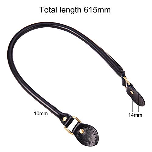 PandaHall Elite 2 Pieces 24.2 Inches Leather Purse Handles Handbag...