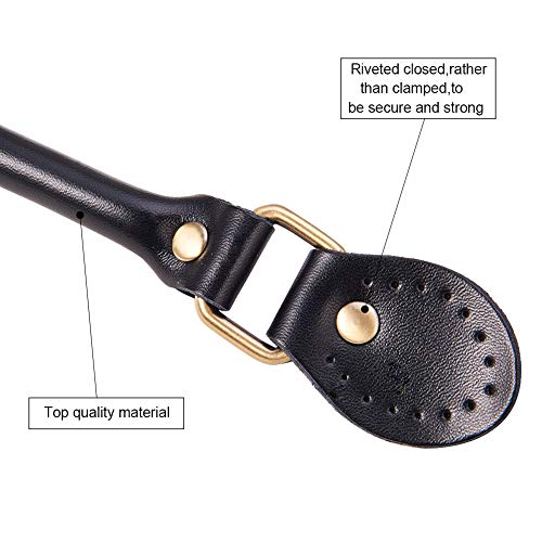 PandaHall Elite 2 Pieces 24.2 Inches Leather Purse Handles Handbag...