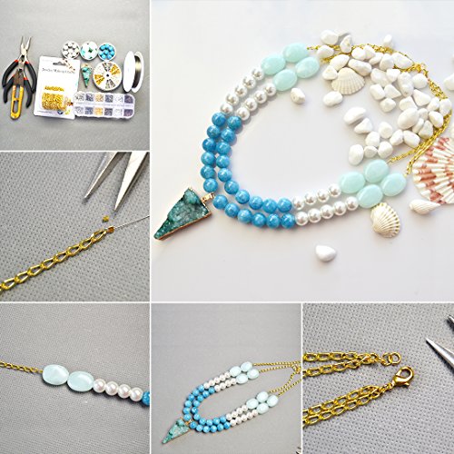 PandaHall Elite About 1800 Pcs Jewelry Finding Kits with Cord Ends...