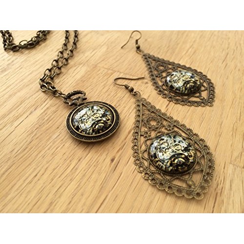 PH PandaHall 120pcs 19 Style Antique Bronze Nickel Free Iron Filig...